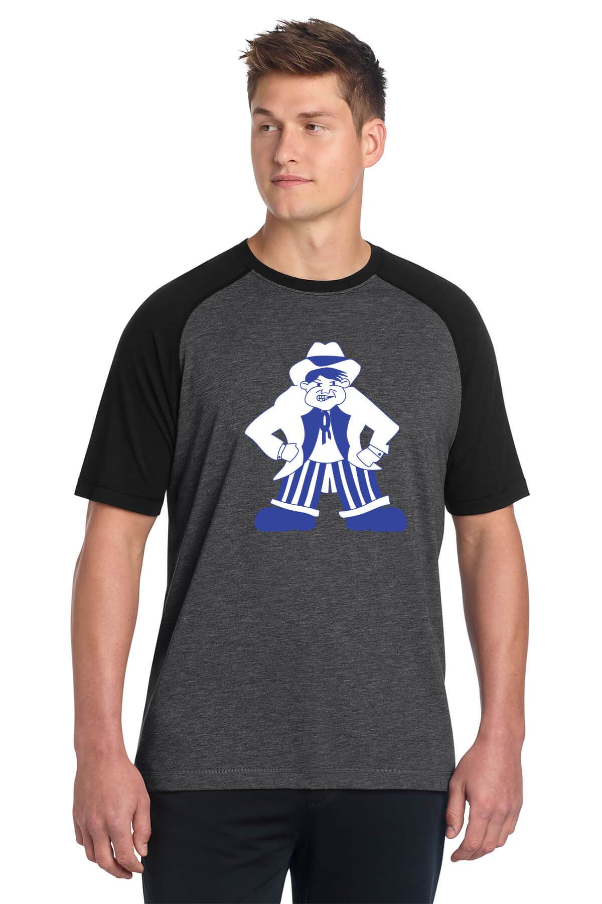 Senator Logo Sport-Tek® PosiCharge® Tri-Blend Wicking Raglan Tee - Image 2