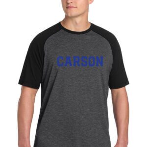 Carson Sport-Tek® PosiCharge® Tri-Blend Wicking Raglan Tee