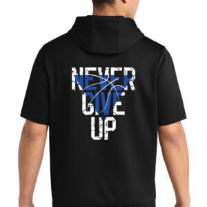 Sport-Tek Sport-Wick Fleece Short Sleeve Hooded Pullover