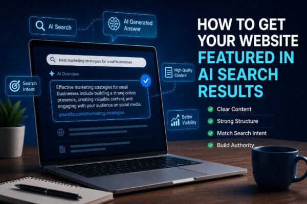 our Website Featured in AI Search Results