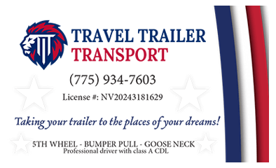 Travel Trailer Transport
