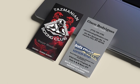 Rock Steady Boxing Business Card