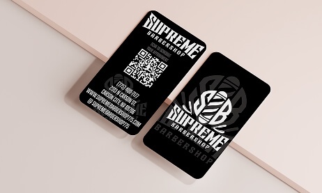 Supreme Barbershop Business Card