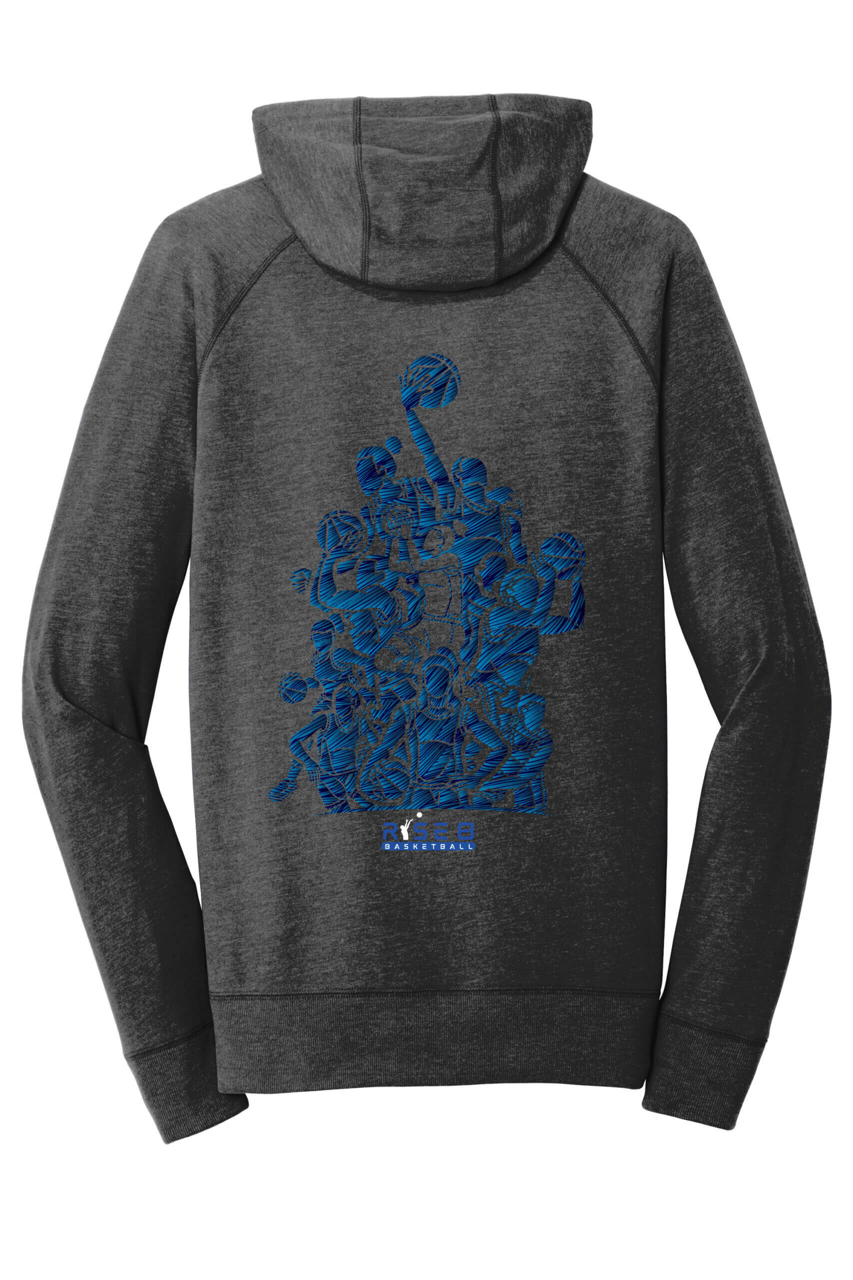 New Era® Girls Basketball Men's Sueded Cotton Blend Full-Zip Hoodie - Image 3